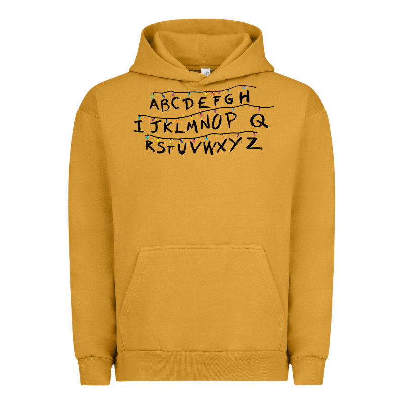 Stranger Alphabets Funny Urban Hoodie by artisFamous | Teevron