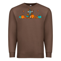 Chestnut thankful cross pumpkin Premium Sweatshirt - JahusDesignShop
