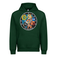 Forest Green doge Urban Hoodie - artisFamous