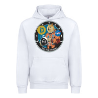 White doge Urban Hoodie - artisFamous