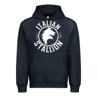 Navy Italian Stallion Urban Hoodie - artisFamous