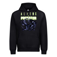 Black Predator Alien Urban Hoodie - artisFamous
