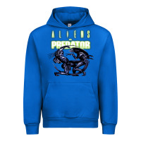 Cobalt Predator Alien Urban Hoodie - artisFamous