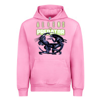Fuchsia Pink Predator Alien Urban Hoodie - artisFamous