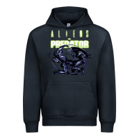 Navy Predator Alien Urban Hoodie - artisFamous