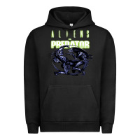 Pigment Black Predator Alien Urban Hoodie - artisFamous