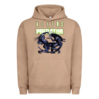 Pigment Burro Predator Alien Urban Hoodie - artisFamous