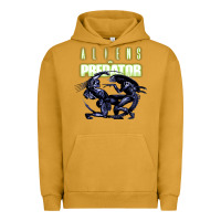 Pigment Peanut Butter Predator Alien Urban Hoodie - artisFamous