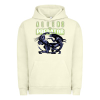 Pigment Pistachio Predator Alien Urban Hoodie - artisFamous