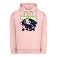 Pigment Salmon Predator Alien Urban Hoodie - artisFamous