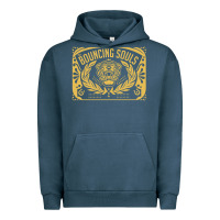 Pigment Midnight Navy Bouncing Souls The Scream Of King Urban Hoodie - artisFamous