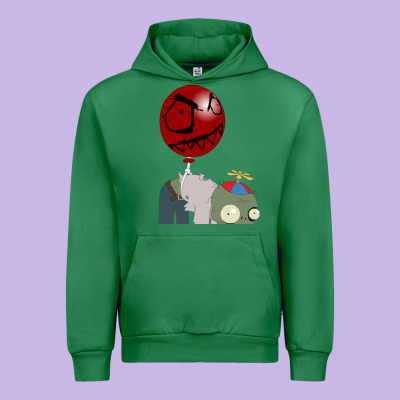 Plants Vs. Zombies Urban Hoodie Designed By Artisfamous