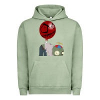 Pigment Oil Green Plants vs. Zombies Urban Hoodie - artisFamous