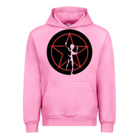 Fuchsia Pink Rush Starman Urban Hoodie - artisFamous