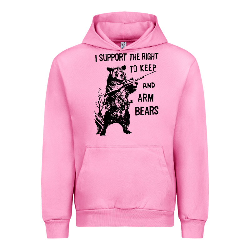 Bear Arms 2nd Amendment Funny Hunting Urban Hoodie by artisFamous | Teevron
