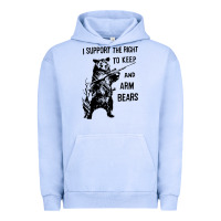 Pigment Grape Ice bear arms 2nd amendment funny hunting Urban Hoodie - artisFamous
