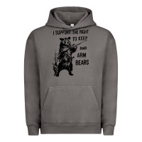 Pigment Tornado bear arms 2nd amendment funny hunting Urban Hoodie - artisFamous