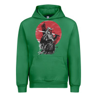 Emerald Soul of Samurai Urban Hoodie - artisFamous