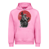 Fuchsia Pink Soul of Samurai Urban Hoodie - artisFamous