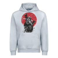 Heather Grey Soul of Samurai Urban Hoodie - artisFamous