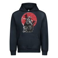 Navy Soul of Samurai Urban Hoodie - artisFamous