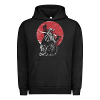 Pigment Black Soul of Samurai Urban Hoodie - artisFamous