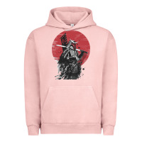 Pigment Salmon Soul of Samurai Urban Hoodie - artisFamous
