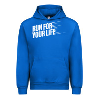 Cobalt run for your life Urban Hoodie - artisFamous