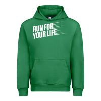 Emerald run for your life Urban Hoodie - artisFamous
