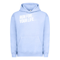 Pigment Grape Ice run for your life Urban Hoodie - artisFamous