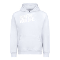 White run for your life Urban Hoodie - artisFamous