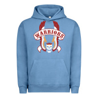 Pigment Pebble Blue Warriors Urban Hoodie - artisFamous