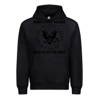 Black Screeching Weasel Beat Is On The Brat Urban Hoodie - artisFamous