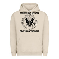 Pigment French Oak Screeching Weasel Beat Is On The Brat Urban Hoodie - artisFamous