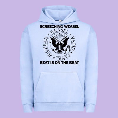 Screeching Weasel Beat Is On The Brat Urban Hoodie Designed By Artisfamous