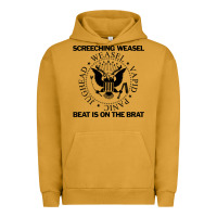 Pigment Peanut Butter Screeching Weasel Beat Is On The Brat Urban Hoodie - artisFamous