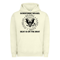 Pigment Pistachio Screeching Weasel Beat Is On The Brat Urban Hoodie - artisFamous