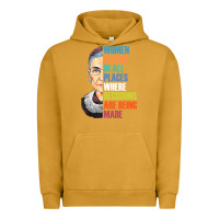 Pigment Peanut Butter women belong in all places r.u.th bader gins.burg r.b.g t shirt Urban Hoodie - artisFamous