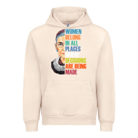 Sandshell women belong in all places r.u.th bader gins.burg r.b.g t shirt Urban Hoodie - artisFamous