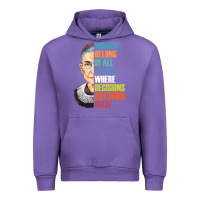 Tulip women belong in all places r.u.th bader gins.burg r.b.g t shirt Urban Hoodie - artisFamous