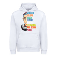 White women belong in all places r.u.th bader gins.burg r.b.g t shirt Urban Hoodie - artisFamous