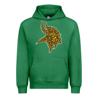 Emerald Viking Style Urban Hoodie - artisFamous