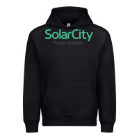 Black SolarCity Urban Hoodie - artisFamous