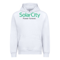 White SolarCity Urban Hoodie - artisFamous