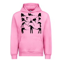 Fuchsia Pink billiards Urban Hoodie - artisFamous