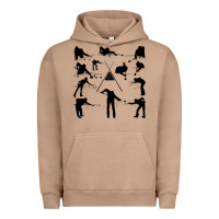 Pigment Burro billiards Urban Hoodie - artisFamous