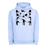 Pigment Grape Ice billiards Urban Hoodie - artisFamous