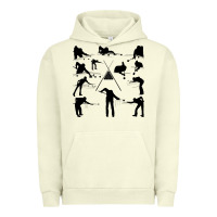 Pigment Pistachio billiards Urban Hoodie - artisFamous
