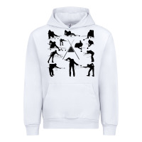 White billiards Urban Hoodie - artisFamous