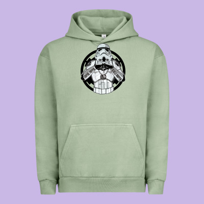 Storm Trooper Urban Hoodie Designed By Artisfamous